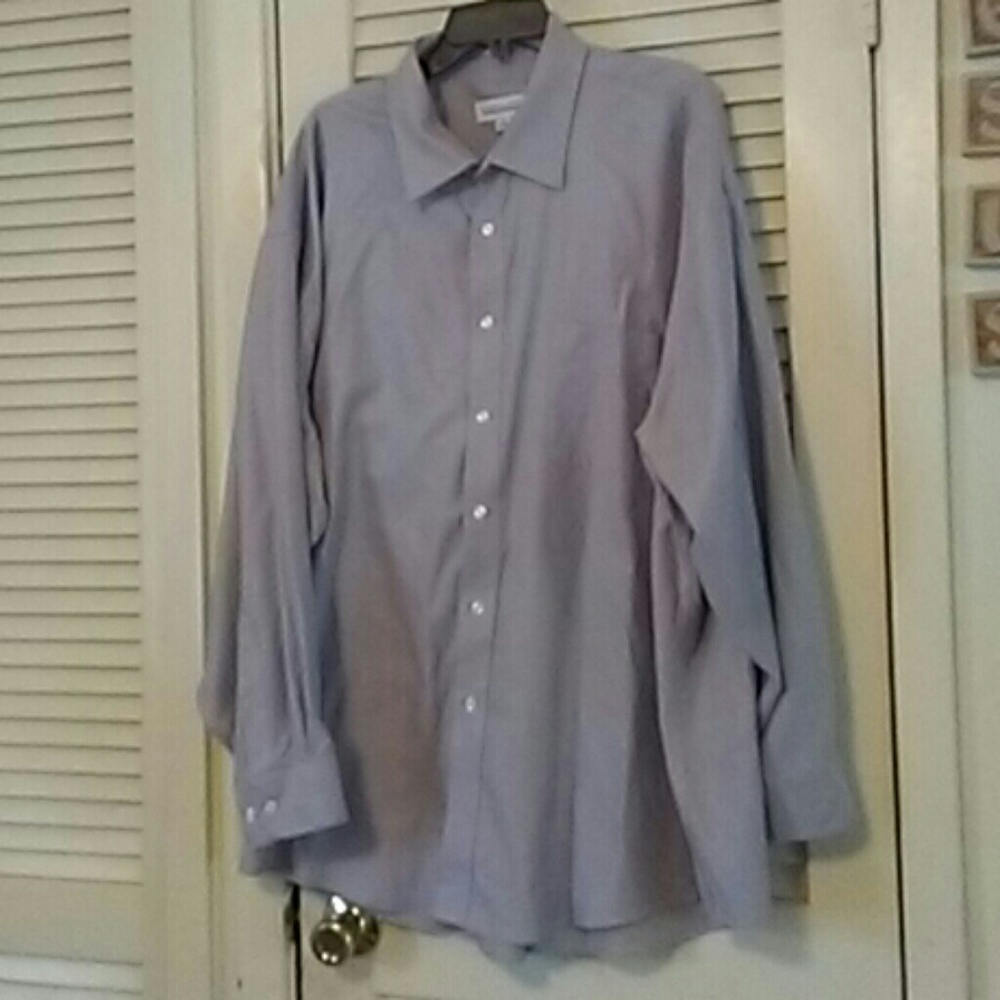 SIZE 19/34/35 JOSEPH FEISS BUTTON DOWN SHIRT